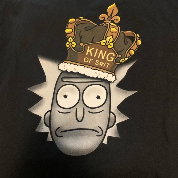 Rick & Morty- King of S#!t Tee - Picture 3 of 4